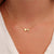 The Lustrous Love - Dainty Heart Initial Necklace NEW FAST DELIVERY