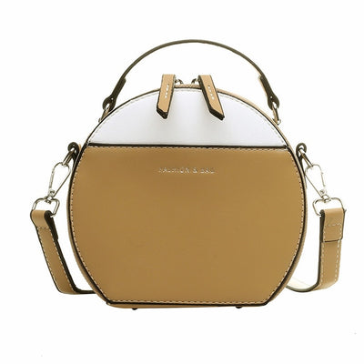 THE SWAGGER - SOLID COLOR LEATHER CROSS BODY BAG