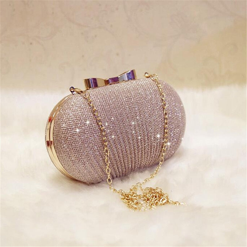 Fashion Luxury Diamante Box Shape Clutch Bags Women Wedding Bridal Party  Purse CL-114A In Golden | LaceDesign
